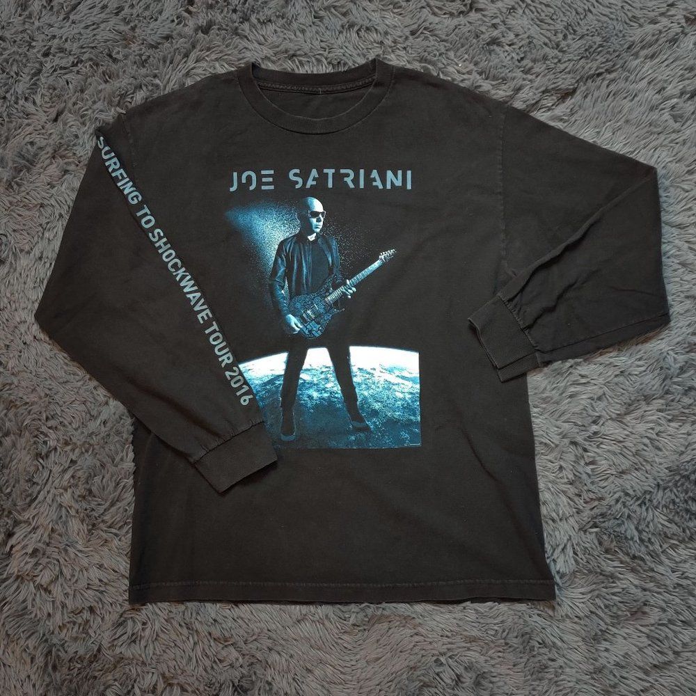 Joe Satriani Top of the World Long Sleeve Tee